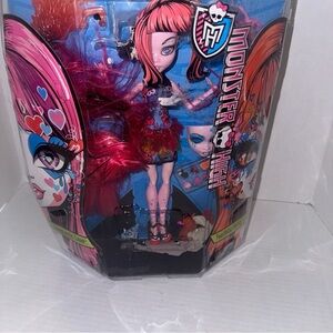 Monster High Doll with Pink and Orange Highlights